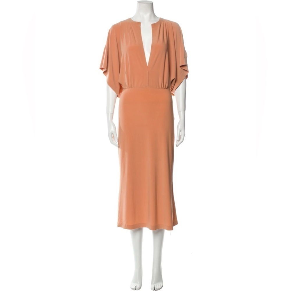 NORMA KAMALI
V-Neck Long Dress